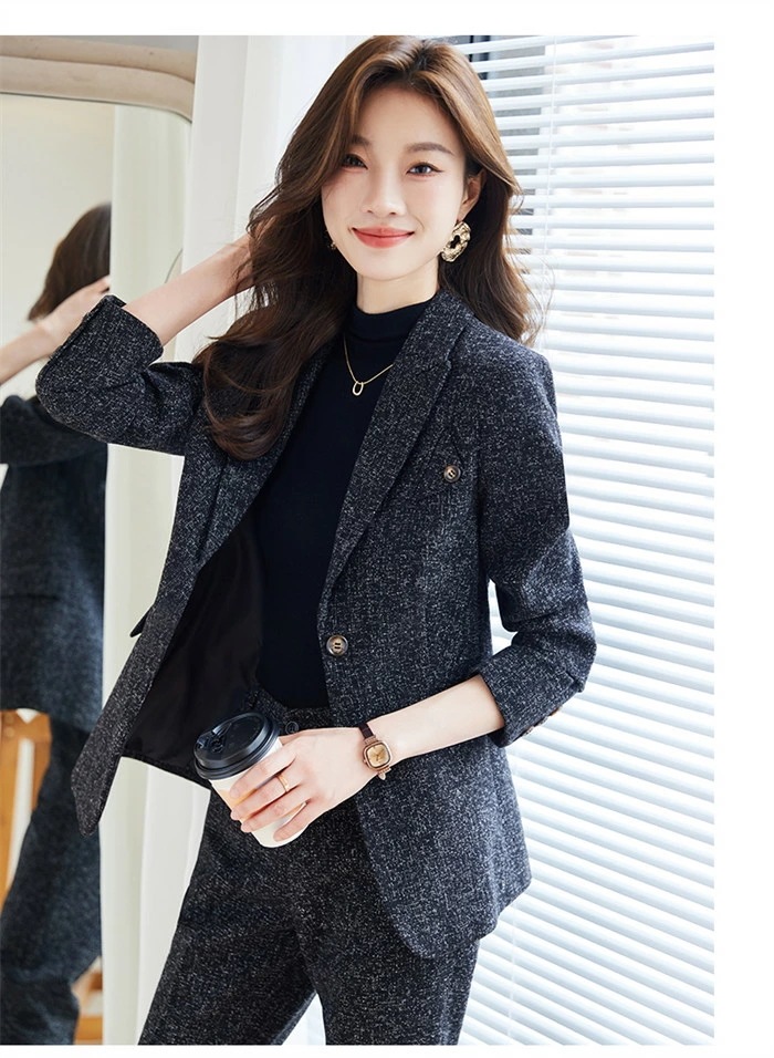 セットアップ レディース スーツ パンツスーツ セレモニー ママセット ビジネススーツ フォーマル テーラードジャケット＆テーパードパンツ 2点セット 入学式 卒業式 入園式 卒園式 着痩せ 通勤 オ