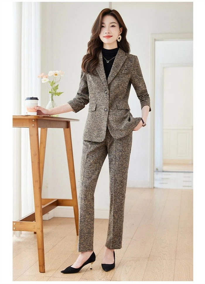 セットアップ レディース スーツ パンツスーツ セレモニー ママセット ビジネススーツ フォーマル テーラードジャケット＆テーパードパンツ 2点セット 入学式 卒業式 入園式 卒園式 着痩せ 通勤 オ