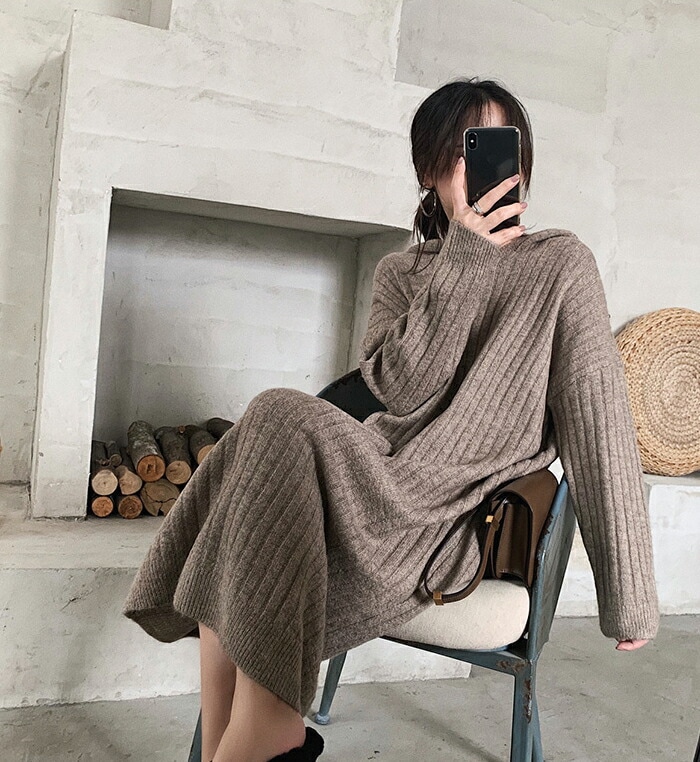 ワンピース 秋冬 ニットワンピース レディース ニット ロング丈 膝下 フード フード付きワンピース 通勤 チュニック 通学 長袖 エレガント ゆったり カジュアル風 秋 無地 厚手 送料無料 ワンピース 秋冬 ニットワンピース レディース ニット ロング丈 膝下 フード フード付きワンピース 通勤 チュニック 通学 長袖 エレガント ゆったり カジュアル風 秋 無地 厚手 送料無料
