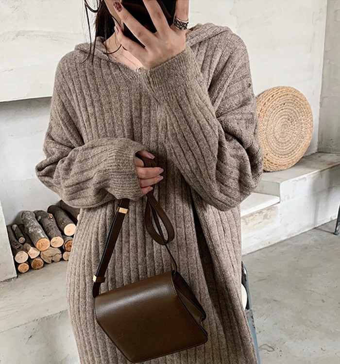 ワンピース 秋冬 ニットワンピース レディース ニット ロング丈 膝下 フード フード付きワンピース 通勤 チュニック 通学 長袖 エレガント ゆったり カジュアル風 秋 無地 厚手 送料無料 ワンピース 秋冬 ニットワンピース レディース ニット ロング丈 膝下 フード フード付きワンピース 通勤 チュニック 通学 長袖 エレガント ゆったり カジュアル風 秋 無地 厚手 送料無料