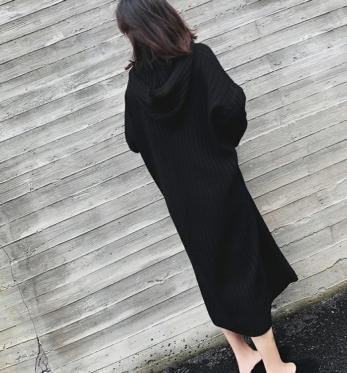 ワンピース 秋冬 ニットワンピース レディース ニット ロング丈 膝下 フード フード付きワンピース 通勤 チュニック 通学 長袖 エレガント ゆったり カジュアル風 秋 無地 厚手 送料無料 ワンピース 秋冬 ニットワンピース レディース ニット ロング丈 膝下 フード フード付きワンピース 通勤 チュニック 通学 長袖 エレガント ゆったり カジュアル風 秋 無地 厚手 送料無料