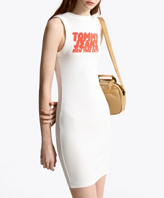 Bubble Logo Dress (T32F1WOP37TWT1)