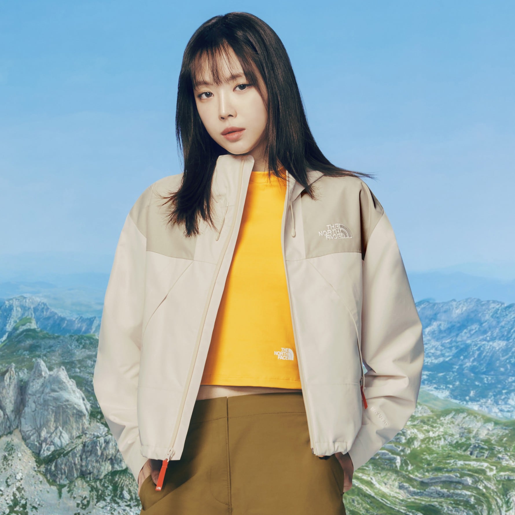 韓国正規品保証 関税負担なし NJ2HQ31A WS HI MOUNTAIN JACKETデイリー 基本 着装 男子 女子 人気 韓国 ファッション 男女共用 アウトドア