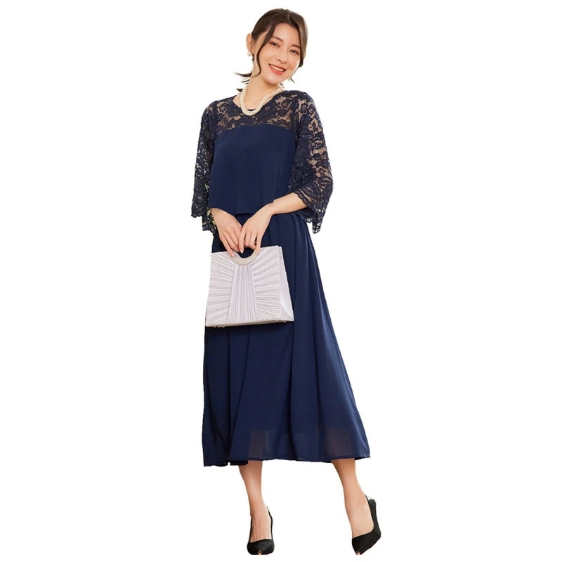 【早い者勝ちタイムセール】レディース ティアード vネック ワンピース ロング丈 マキシ 無地 ワンピース マキシ丈 マキシワンピース 着痩せ カジュアル ワンピース レディース 五分袖 Aライン 大