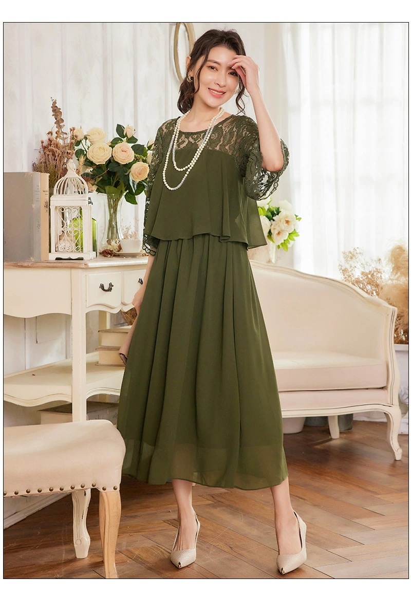 【早い者勝ちタイムセール】レディース ティアード vネック ワンピース ロング丈 マキシ 無地 ワンピース マキシ丈 マキシワンピース 着痩せ カジュアル ワンピース レディース 五分袖 Aライン 大