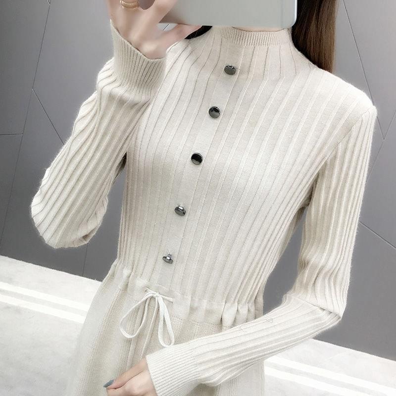 秋冬ロングワンピース 裾レースニットワンピース Aラインスカート カジュアルガーリーワンピース スカート ワンピース プルオーバー オールインワン ロングスカート ニットスカート 膝上 ロング 秋冬ロングワンピース 裾レースニットワンピース Aラインスカート カジュアルガーリーワンピース スカート ワンピース プルオーバー オールインワン ロングスカート ニットスカート 膝上 ロング