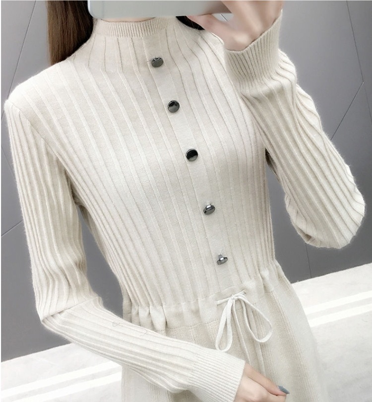 秋冬ロングワンピース 裾レースニットワンピース Aラインスカート カジュアルガーリーワンピース スカート ワンピース プルオーバー オールインワン ロングスカート ニットスカート 膝上 ロング 秋冬ロングワンピース 裾レースニットワンピース Aラインスカート カジュアルガーリーワンピース スカート ワンピース プルオーバー オールインワン ロングスカート ニットスカート 膝上 ロング