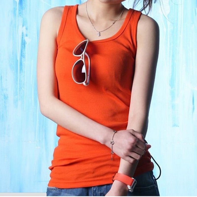 女性の女の子ソリッドバックキャミベストタンクトップTシャツノースリーブ 女性の女の子ソリッドバックキャミベストタンクトップTシャツノースリーブ