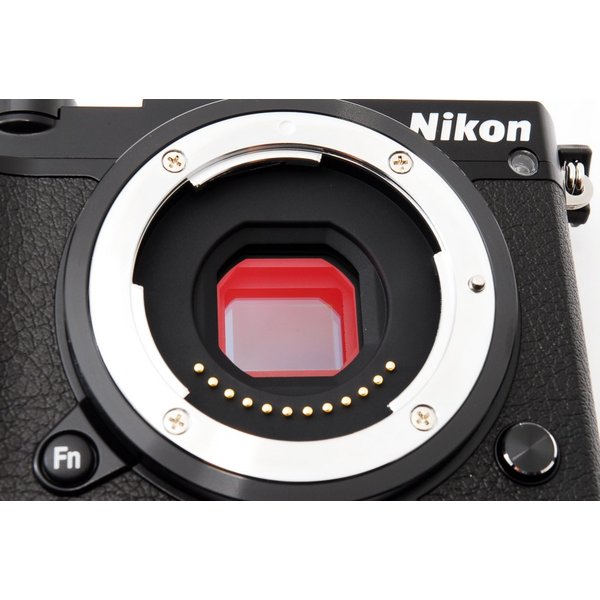 【中古】ニコン Nikon J5 ブラック レンズキット SDカード付き microSDカード付き