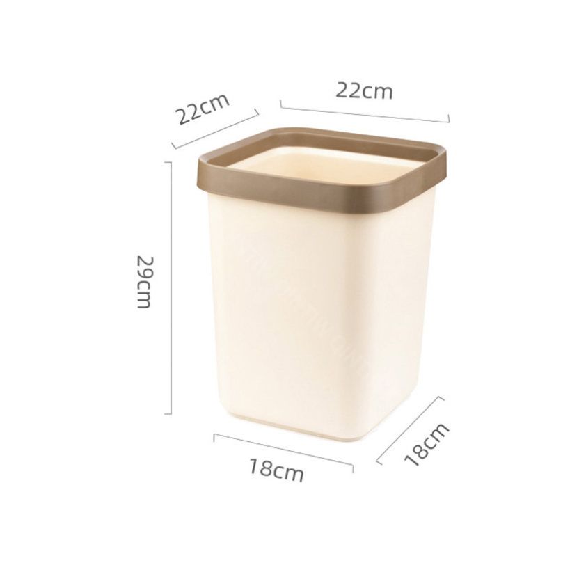 OFFクーポン ごみ箱 10L ダストボックス ゴミ箱 おしゃれ 屋外 屋内 かわいい 角型 縦型 ゴミ箱 おしゃれ 無地 臭気防止 ウッド トラッシュカン 寝室 ごみ箱 北欧 部屋用 角型 ダストボ