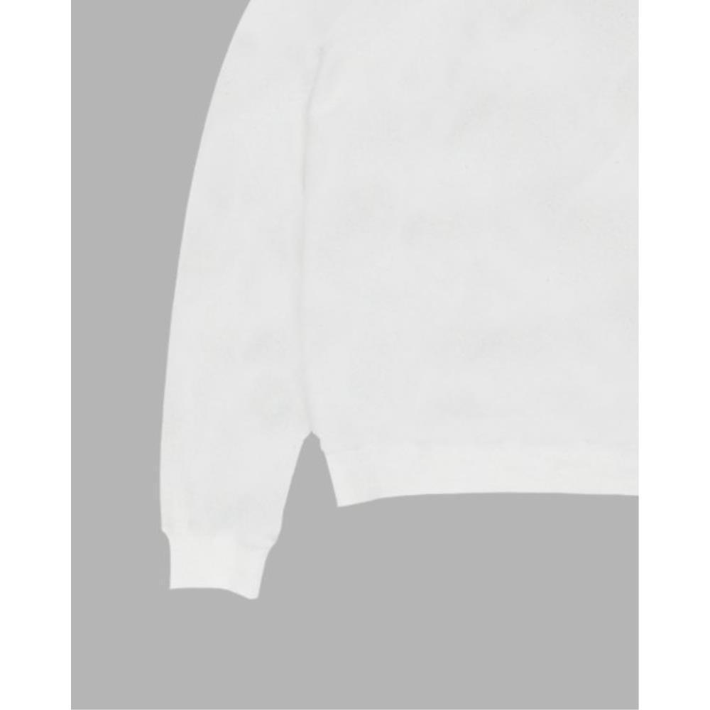 THE MUSEUM VISITOR HEART PRINTED INSIDEOUT HOODY WHITE 1 THE MUSEUM VISITOR HEART PRINTED INSIDEOUT HOODY WHITE 1