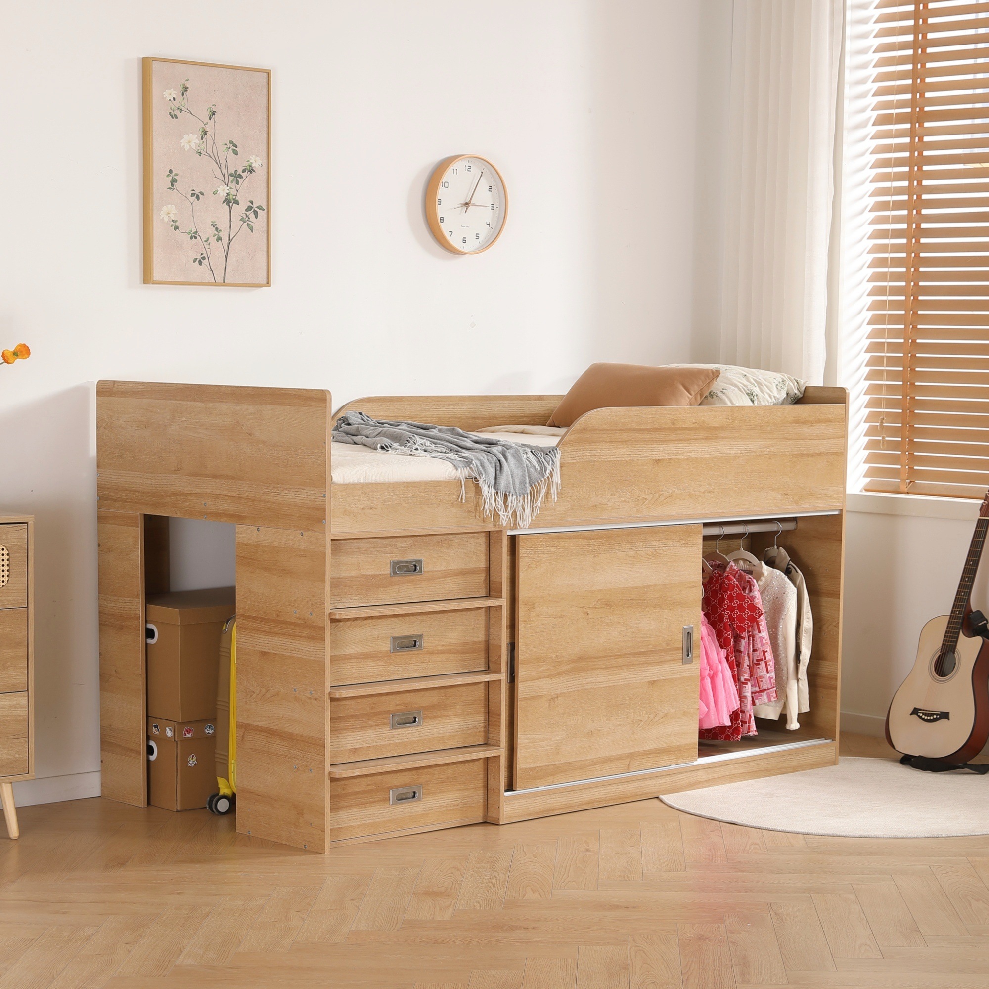 65システムベッド ロフトベッド S 木製 高さ115cm シングル ベッド ロータイプ ベッド コンパクト 収納 大人 一人暮らし 押入れ 引き出し収納 タンス付き 65システムベッド ロフトベッド S 木製 高さ115cm シングル ベッド ロータイプ ベッド コンパクト 収納 大人 一人暮らし 押入れ 引き出し収納 タンス付き