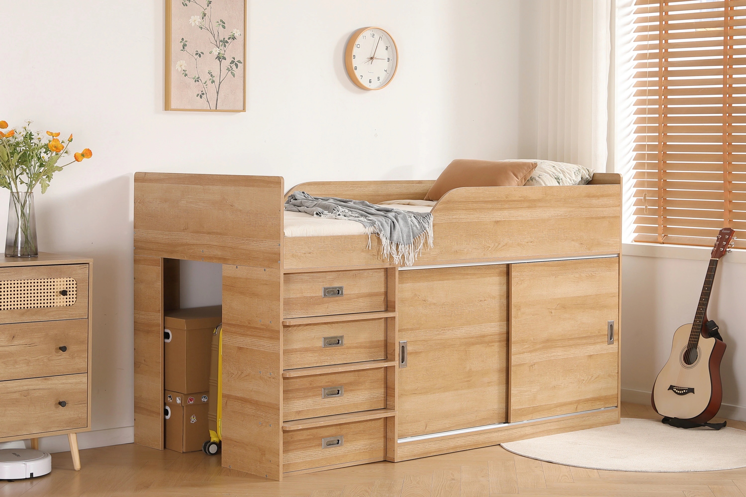 65システムベッド ロフトベッド S 木製 高さ115cm シングル ベッド ロータイプ ベッド コンパクト 収納 大人 一人暮らし 押入れ 引き出し収納 タンス付き 65システムベッド ロフトベッド S 木製 高さ115cm シングル ベッド ロータイプ ベッド コンパクト 収納 大人 一人暮らし 押入れ 引き出し収納 タンス付き