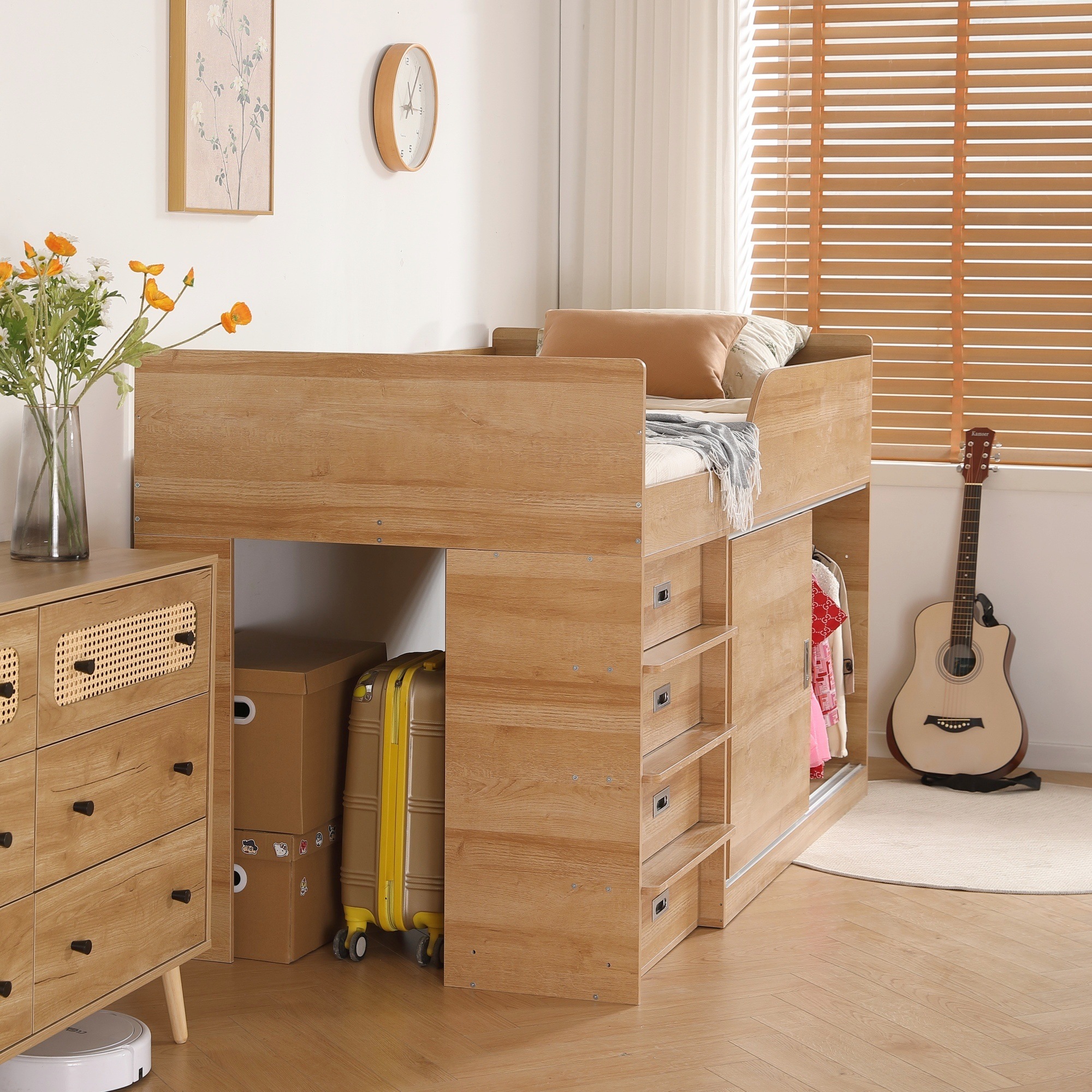 65システムベッド ロフトベッド S 木製 高さ115cm シングル ベッド ロータイプ ベッド コンパクト 収納 大人 一人暮らし 押入れ 引き出し収納 タンス付き 65システムベッド ロフトベッド S 木製 高さ115cm シングル ベッド ロータイプ ベッド コンパクト 収納 大人 一人暮らし 押入れ 引き出し収納 タンス付き