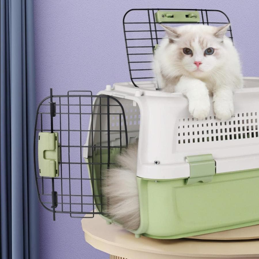 猫 コンテナ ケース ペットキャリーケージ 犬用 クレート 猫キャリーキャリー バッグ ペットコンテナ おしゃれ 上開き 分離式 組立簡単 M /L サイズ 大空間 猫 コンテナ ケース ペットキャリーケージ 犬用 クレート 猫キャリーキャリー バッグ ペットコンテナ おしゃれ 上開き 分離式 組立簡単 M /L サイズ 大空間
