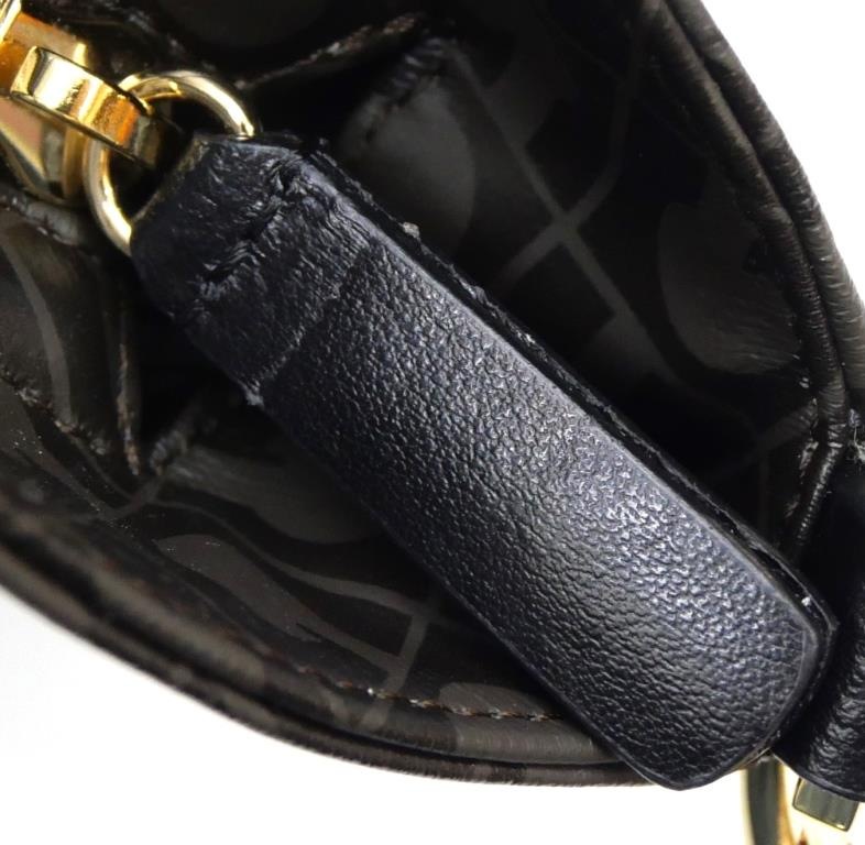 ゲラルディーニ GHERARDINI 2WAYハンドバッグ 黒 ナイロンレザー 【中古】(64926)