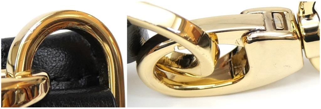 ゲラルディーニ GHERARDINI 2WAYハンドバッグ 黒 ナイロンレザー 【中古】(64926)