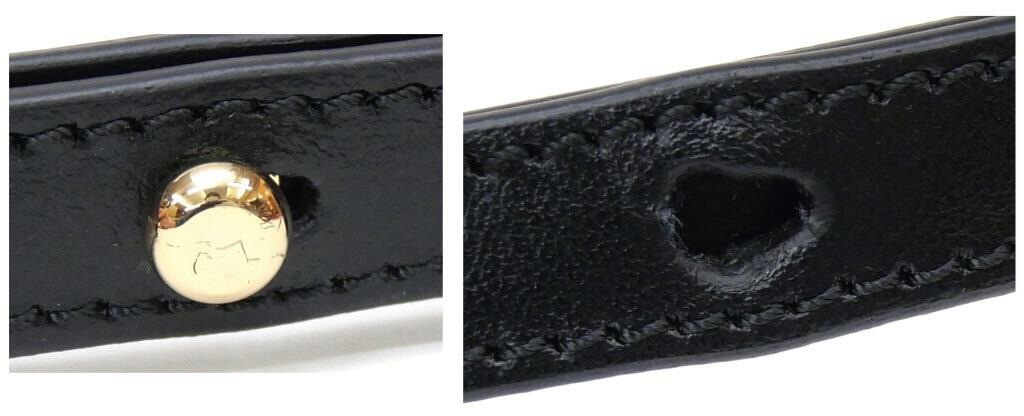 ゲラルディーニ GHERARDINI 2WAYハンドバッグ 黒 ナイロンレザー 【中古】(64926)