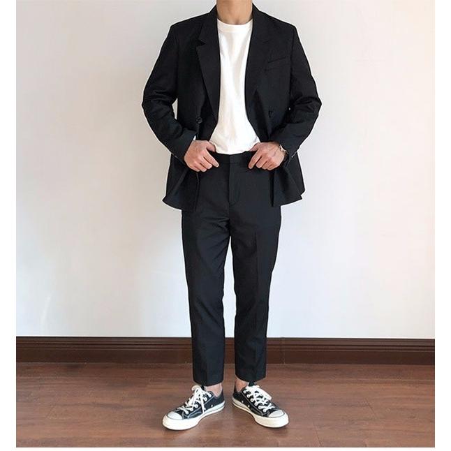ビジネススーツ メンズスーツ スリム セットアップ メンズ おしゃれ 2点セット おしゃれスーツ 卒業式スーツ オフィススタイル