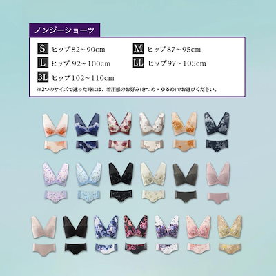 Nongy　ノンジーブラ　ドクターメソッド Lサイズ ２セット Nongy ノンジー上下セット DR METHOD ドクターメソッド 公式 医学発想
