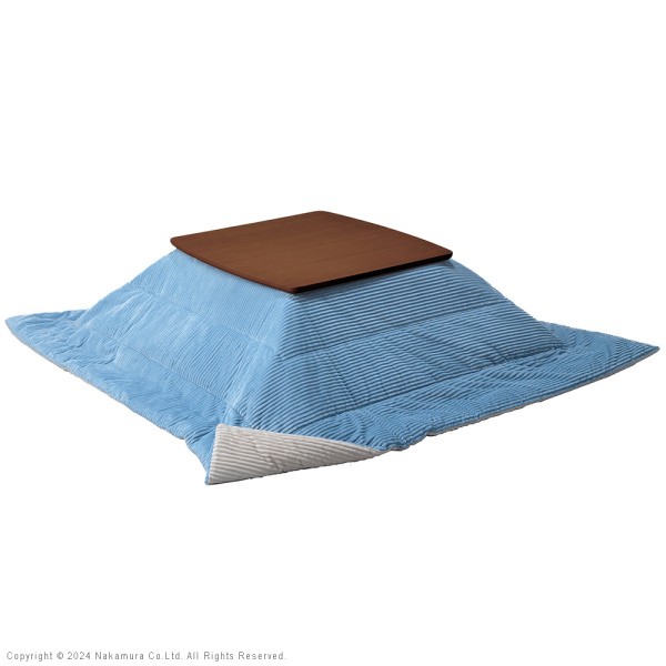 北欧デザイン こたつテーブル こたつ布団 2点セット 75x75cm リバーシブル 保温綿入りコーデュロイ布団 正方形テーブル こたつセット 北欧デザイン こたつテーブル こたつ布団 2点セット 75x75cm リバーシブル 保温綿入りコーデュロイ布団 正方形テーブル こたつセット