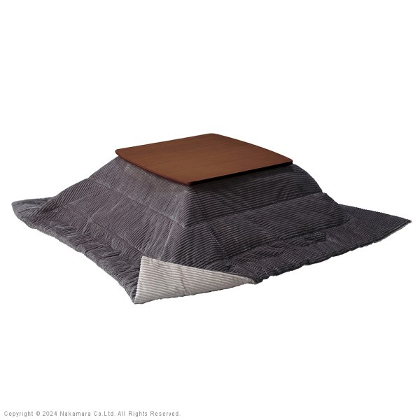 北欧デザイン こたつテーブル こたつ布団 2点セット 75x75cm リバーシブル 保温綿入りコーデュロイ布団 正方形テーブル こたつセット 北欧デザイン こたつテーブル こたつ布団 2点セット 75x75cm リバーシブル 保温綿入りコーデュロイ布団 正方形テーブル こたつセット