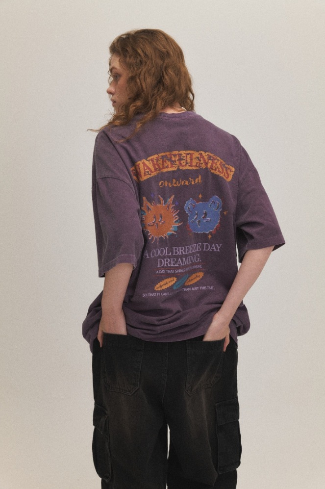 【CPGN STUDIO】24SS★ BREEZE DAY Pigment Short Sleeve Tee CPGN STUDIO】 BREEZE DAY Pigment Short Sleeve Tee Tシャツ