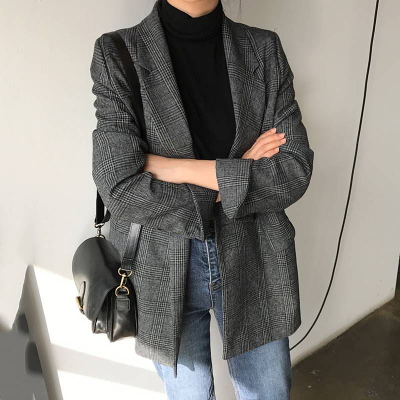 テーラードジャケット アウター レディース 長袖 秋 冬 グレンチェック ブラウン グレー 2色展開 ミドル丈 襟付き 前開き お出かけ コーデ 普段使い OL 通勤 着回し ファッション お洒落 オ テーラードジャケット アウター レディース 長袖 秋 冬 グレンチェック ブラウン グレー 2色展開 ミドル丈 襟付き 前開き お出かけ コーデ 普段使い OL 通勤 着回し ファッション お洒落 オ