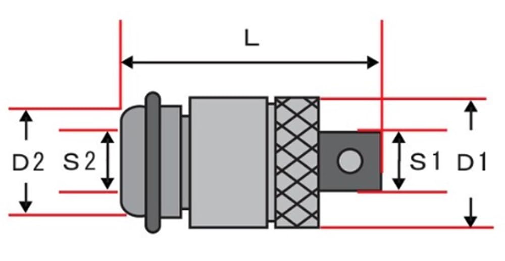 アイダ 椿モデル インパクト用ロックスライドアダプター PSA-4 アイダ 椿モデル インパクト用ロックスライドアダプター PSA-4