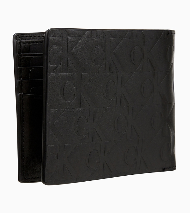 Mens CKJ Logo Print Half Wallet (HP2100-971) Mens CKJ Logo Print Half Wallet (HP2100-971)