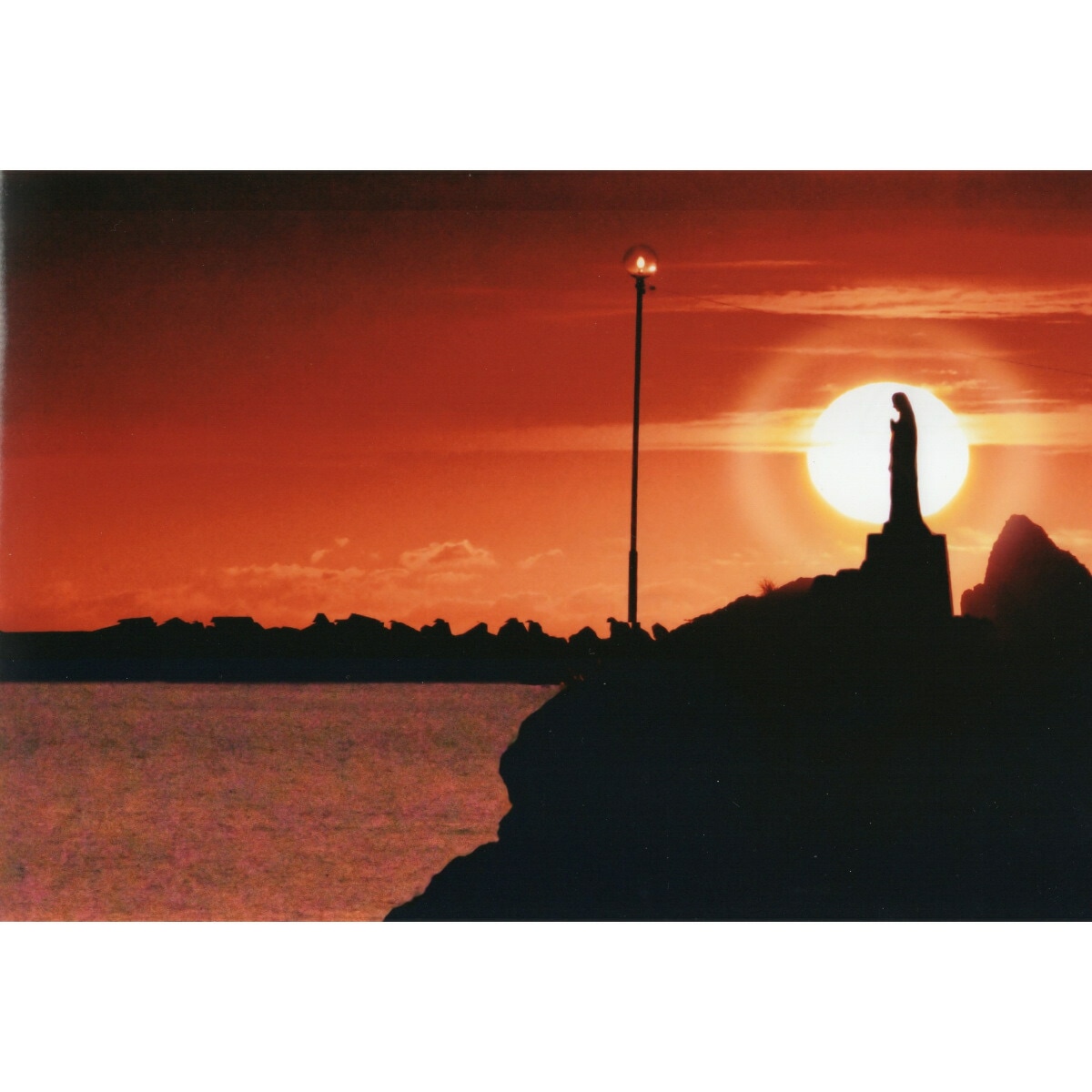 奇跡の写真 夕陽のマリア像 : ホビー・コスプレ 秋元隆良 高品質安い
