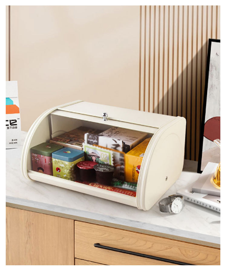 北欧風 プレゼント ボックス 食パン ブレッドケース キッチン収納 フードストレージ 目隠し 大容量 パン パンケース 小物収納 かわいい お菓子入れ キッチン用品 スパイス パン入れ 前開き お菓子
