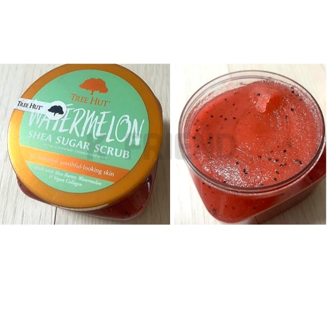 [1+1]シアシュガースクラブウォーターメロン510g x 2個 スムース肌 全身スクラブ ボディケア 天然成分 毎日の角質ケア
