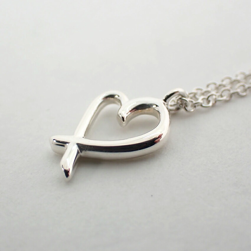 Tiffany（ティファニー）】ラビング ハート ペンダント TIFFANY&Co