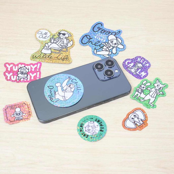 Qoo10] ディズニー ズートピア フレークシール フレークステ