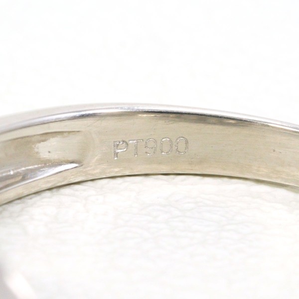 PT900 プラチナ リング 指輪 8号 ダイヤ 0.50 総重量約4.1g ジュエリー 中古 PT900 プラチナ リング 指輪 8号 ダイヤ 0.50 総重量約4.1g ジュエリー 中古