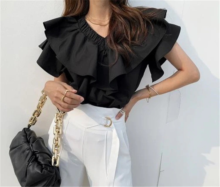 選べる福袋在庫限り!!お見逃しなく!!韓国ファッション カジュアル エレガント 百掛け 薄い 半袖 トップス Vネック デザインセンス 快適である レトロ シャツ 選べる福袋在庫限り!!お見逃しなく!!韓国ファッション カジュアル エレガント 百掛け 薄い 半袖 トップス Vネック デザインセンス 快適である レトロ シャツ