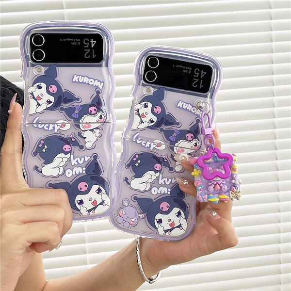 Qoo10] Galaxy スマホケース クロミ マイメロディ Z