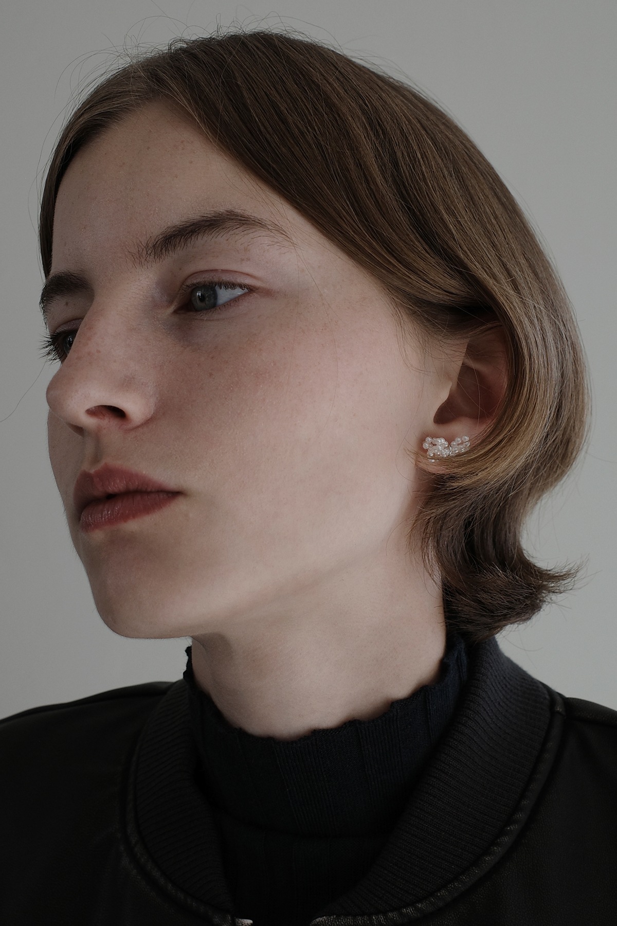 ピアス Monday Edition _ Pull Bow Earrings Pearl Pull Bow Earrings - MONDAY EDITION
