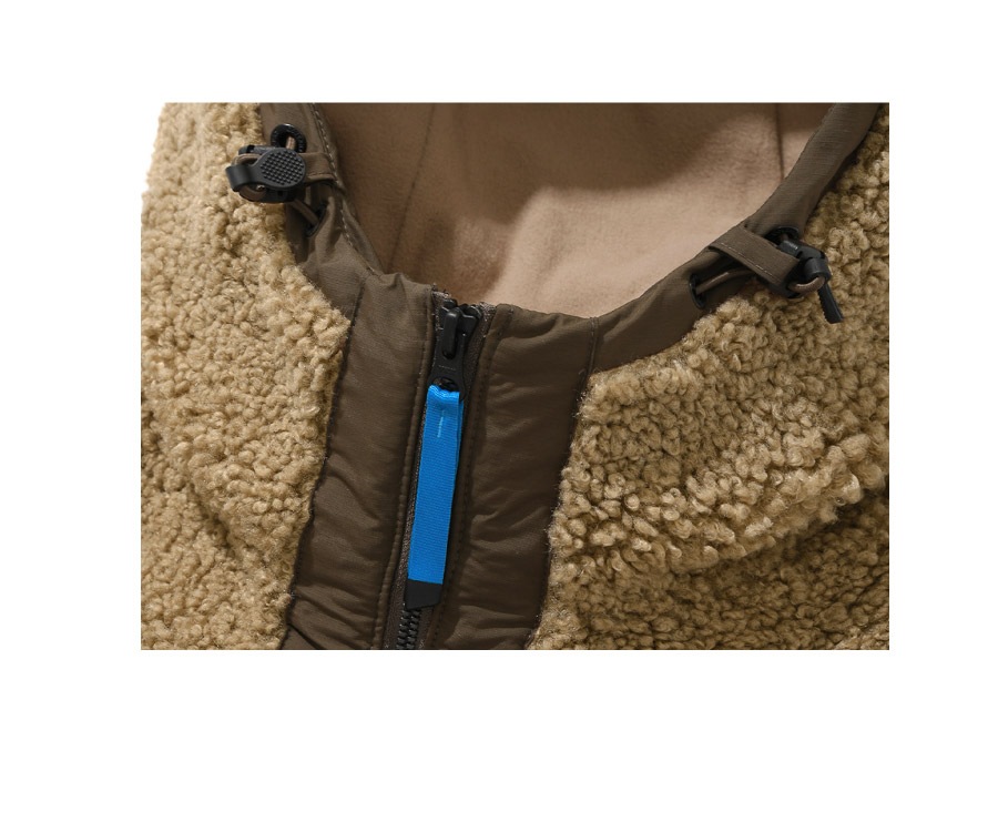 YETI Fleece Warm-Up Jacket / 男女共用 / ベージュ/アイボリー YETI Fleece Warm-Up Jacket / 男女共用 / ベージュ/アイボリー