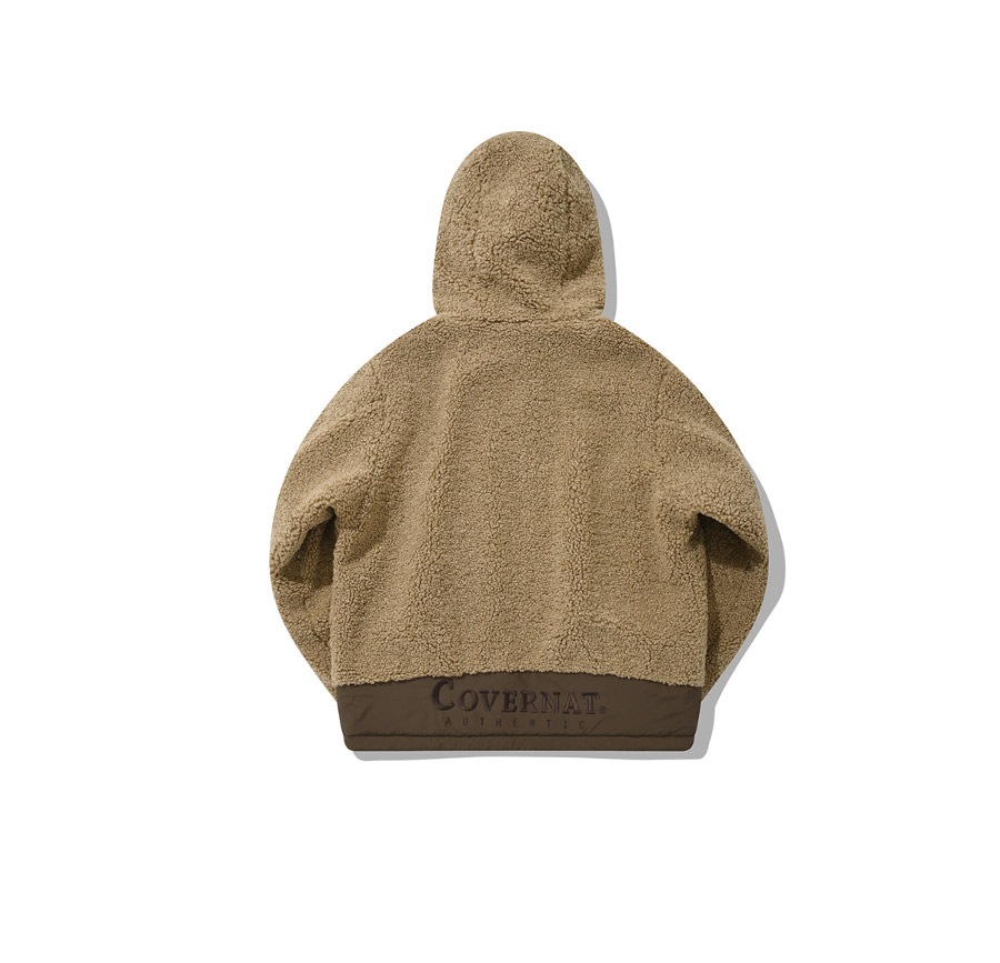 YETI Fleece Warm-Up Jacket / 男女共用 / ベージュ/アイボリー YETI Fleece Warm-Up Jacket / 男女共用 / ベージュ/アイボリー