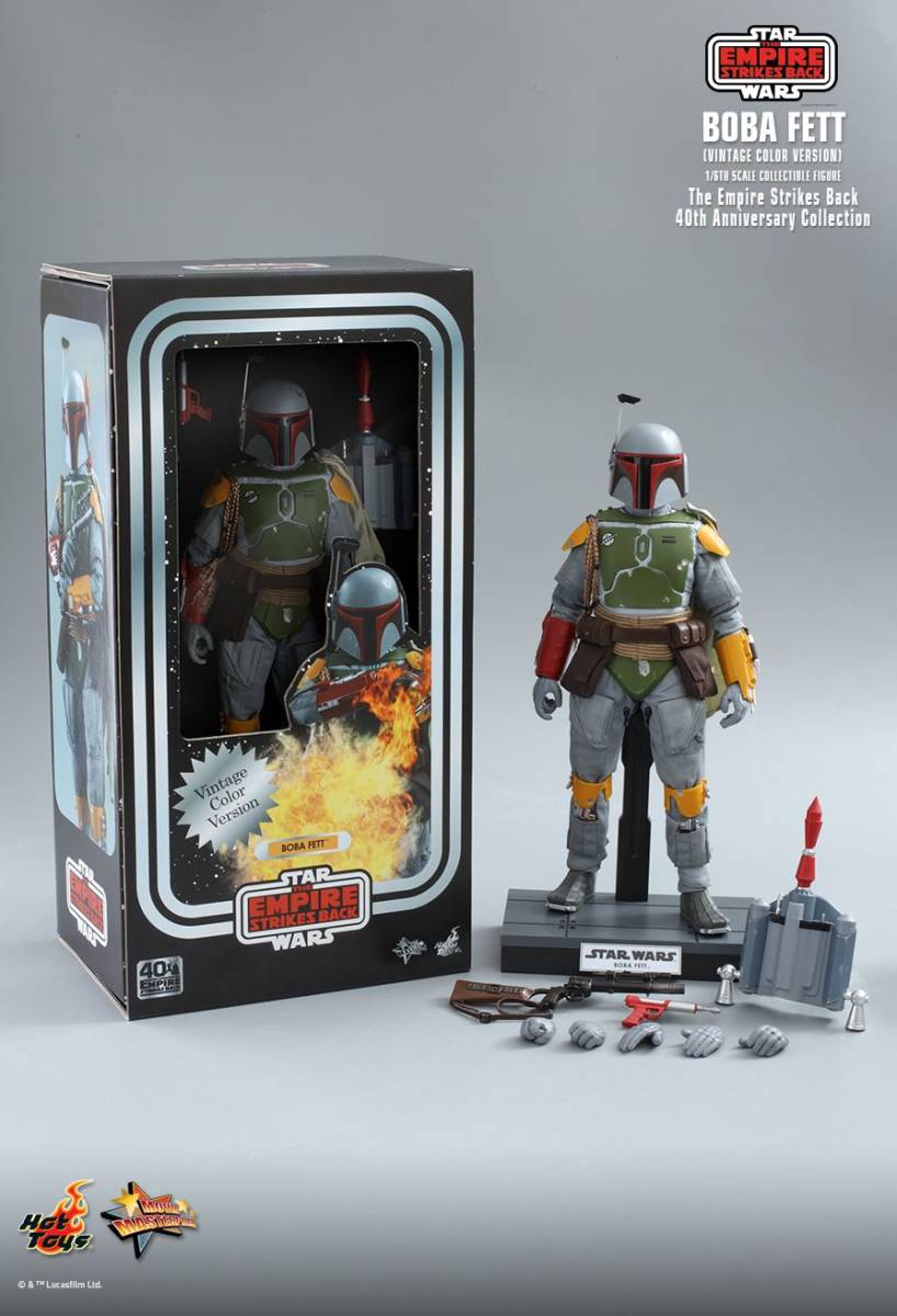 ホットトイズ　ボバ・フェット (ヴィンテージ・カラー版) コミコン限定品 ホットトイズ ボバ・フェット (ヴィンテージ・カラー版