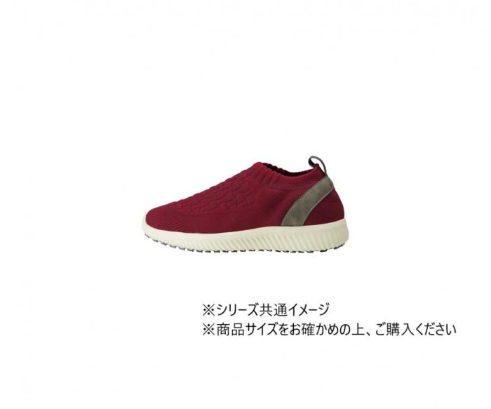 SaiSaiストレッチニットスニーカー WG140 男女兼用 S ワイン 484089 W2391