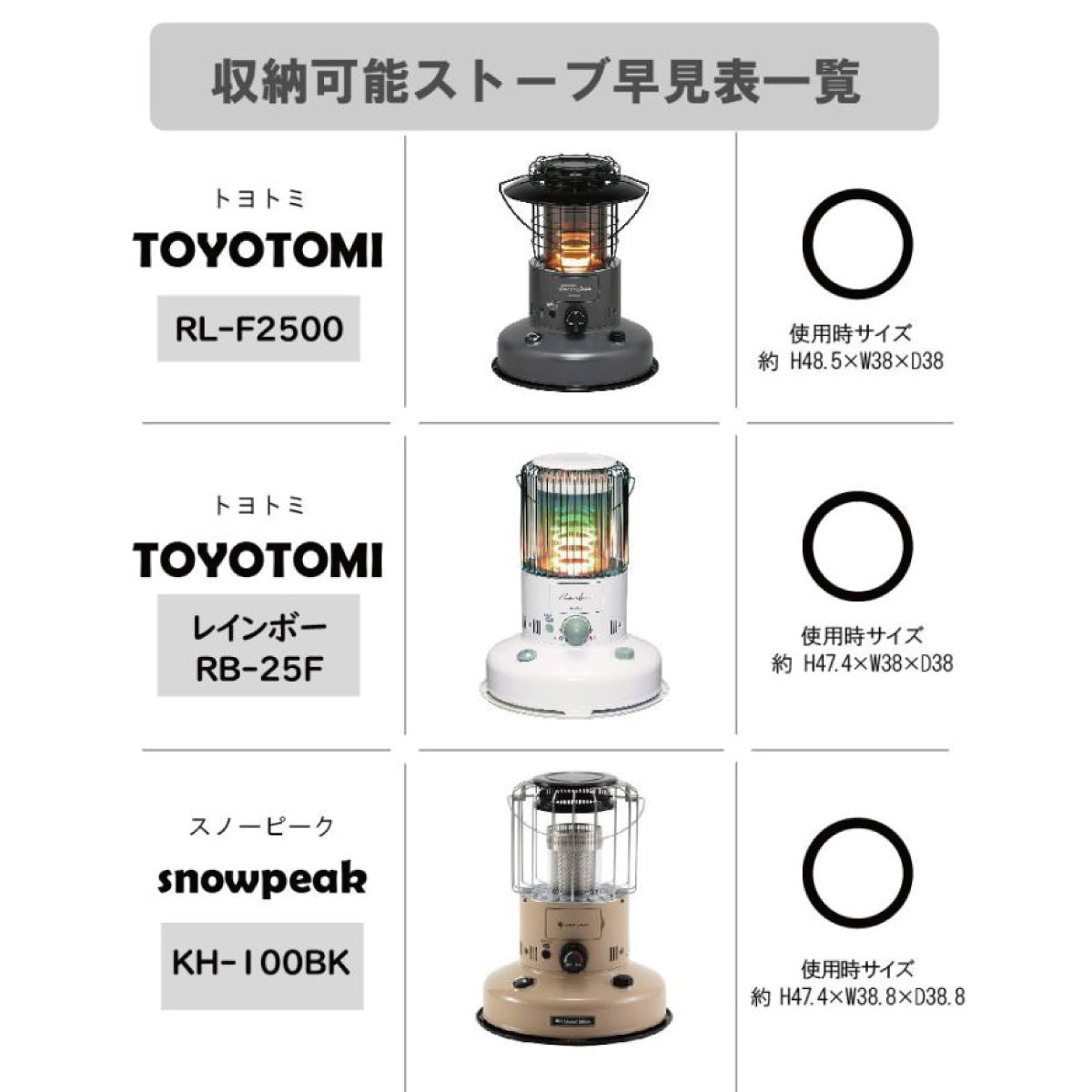 アミカルシュラフ ストーブケース トヨトミストーブケース