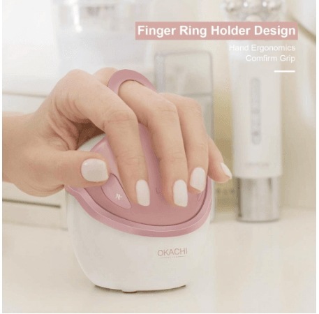 5合1顔マッサージ器/4 Dヘッド付きRF EMS/家庭用美容器/5光の色モード