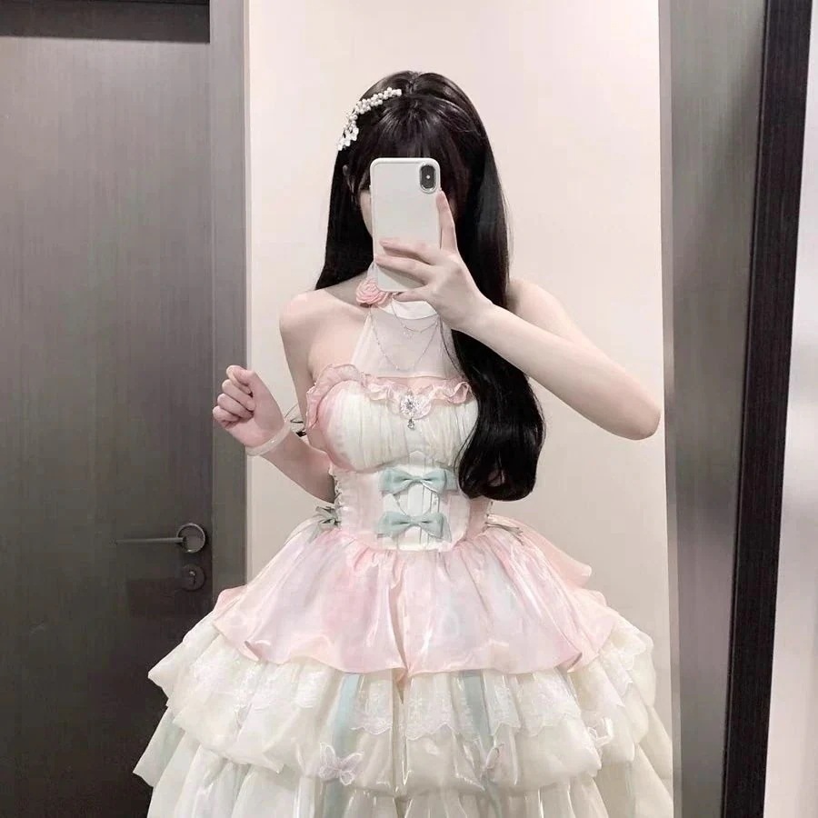 キキョウハウス 恋の神様の御用心 ロリータ ロリータ サスペンダー 可愛い プリンセスドレス ショートスカート 夏 キキョウハウス 恋の神様の御用心 ロリータ ロリータ サスペンダー 可愛い プリンセスドレス ショートスカート 夏