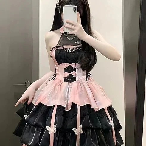 キキョウハウス 恋の神様の御用心 ロリータ ロリータ サスペンダー 可愛い プリンセスドレス ショートスカート 夏 キキョウハウス 恋の神様の御用心 ロリータ ロリータ サスペンダー 可愛い プリンセスドレス ショートスカート 夏