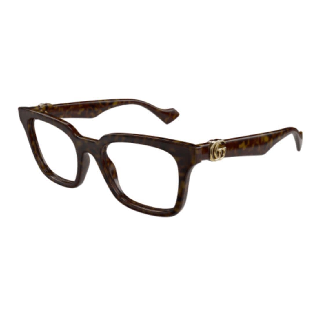 GG1728O-002 HAVANA-HAVANA-TRANSPARENT 秋冬2024 サングラス・メガネ レディース ia