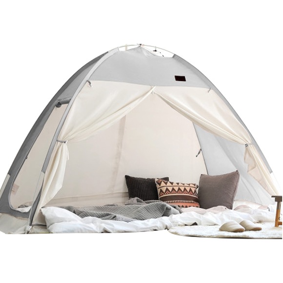 ROTI CAMP ワンタッチファブリック 暖房テント シングル グレー 色