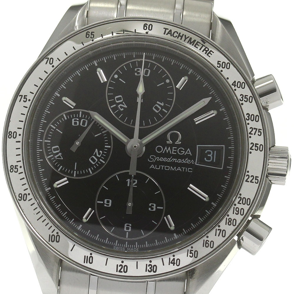 オメガ OMEGA 3513.50 スピードマスター デイト クロノグラフ 自動巻き メンズ _844126【中古】